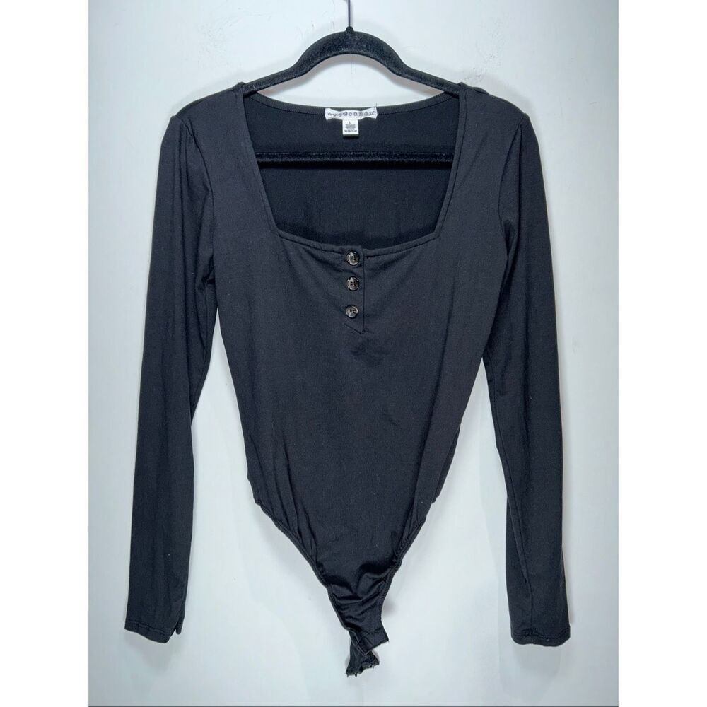 Eye candy black bodysuit size Large